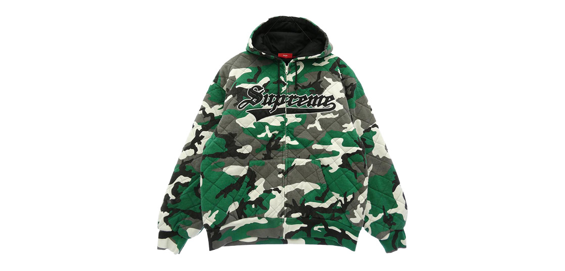 シュプリーム 25AW Quilted Zip Up Hooded Sweatshirt  買取実績