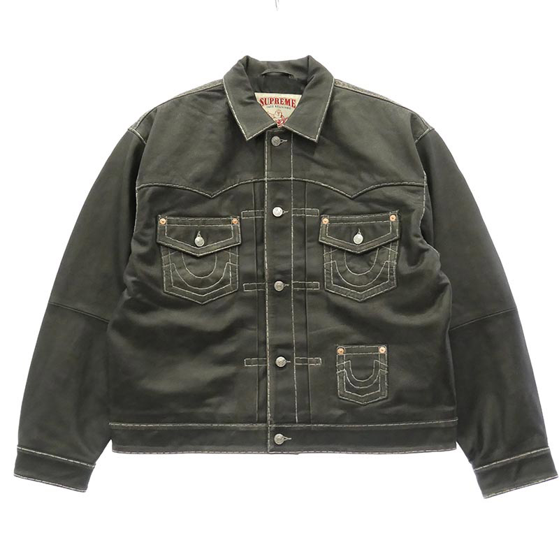 シュプリーム 25AW × True Religion Leather Trucker Jacket 買取実績