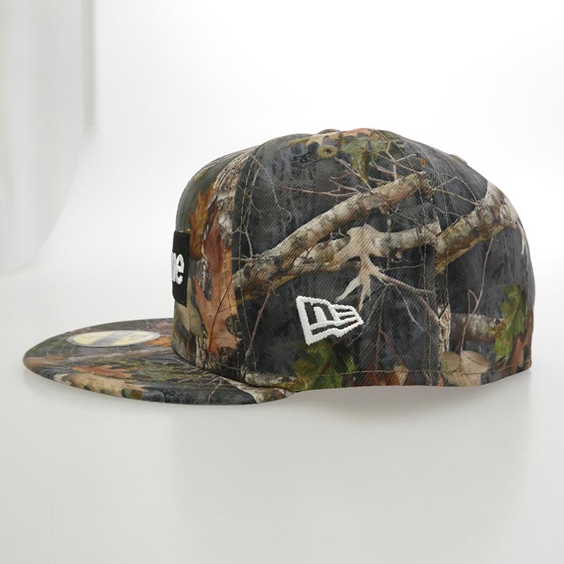 シュプリーム 25SS Championship Box Logo New Era Cap True Timber Kanati camo チャンピオンシップ ボックスロゴ カモ ニューエラ キャップ 帽子 買取実績 画像