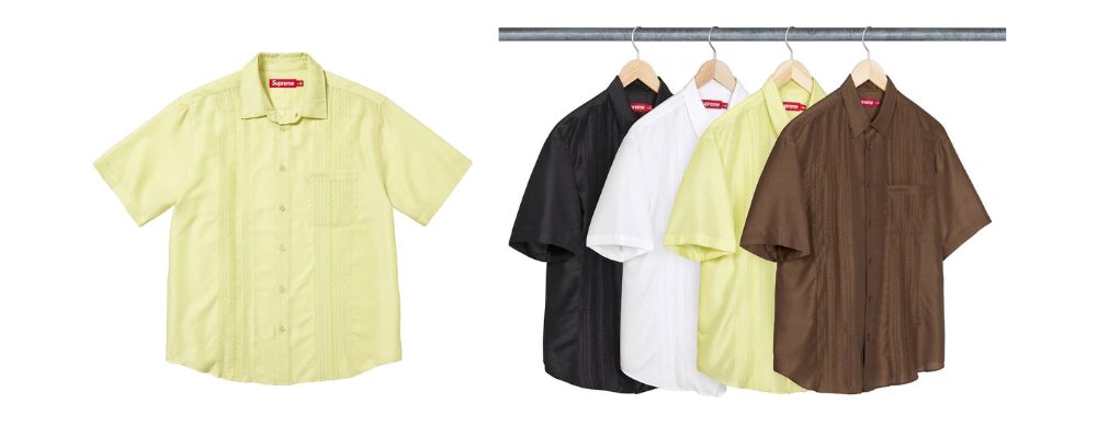 Supreme 2026SS Week19発売予定アイテムまとめ｜ブランド古着買取専門店LIFEPintuck S/S Shirt 26,400円画像