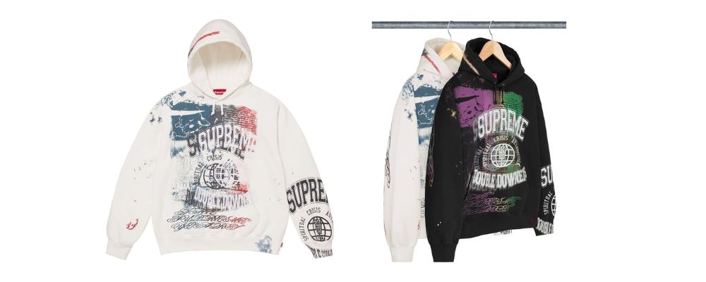Supreme 2026SS Week19発売予定アイテムまとめ｜ブランド古着買取専門店LIFEOverprint Hooded Sweatshirt 30,800円画像