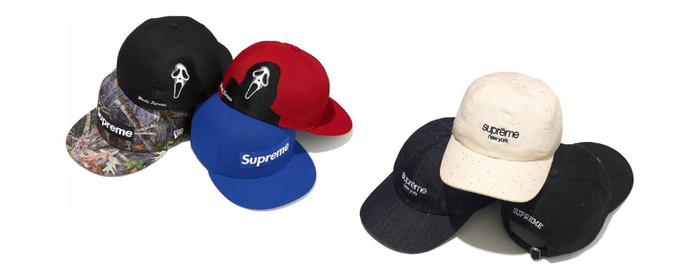 Supreme 2026SS Week19発売予定アイテムまとめ｜ブランド古着買取専門店LIFEGhostface® Box Logo New Era® 12,100円 / Sequin Denim Classic Logo 6-Panel 11,000円画像