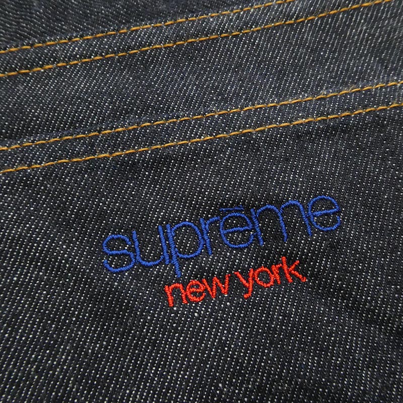 シュプリーム Rigid Baggy Selvedge Jean リジット バギー セルビッジ ジーンズ デニムパンツ 買取実績 画像
