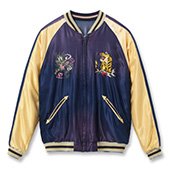 
テーラー東洋 Early 1950s Style Acetate Souvenir Jacket EAGLE & DRAGON×JAPAN MAP イーグル＆ドラゴン×ジャパンマップ 買取 画像