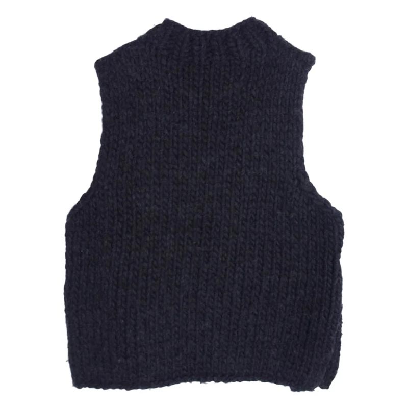 トゥーグッド THE MOUNTAINEER JUMPER HAND KINT WOOL ボトルネック ノースリーブ ニット ベスト 買取実績 画像