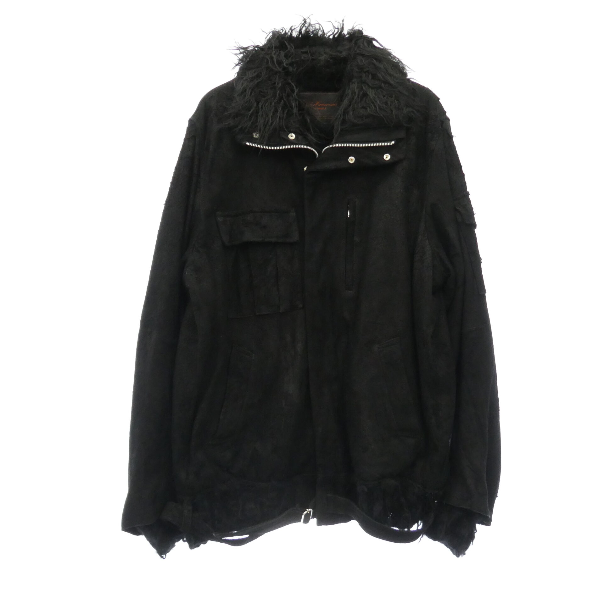 アンダーカバー 04AW B278-B19 ButBeautiful期 デストロイ加工 ラムスキン ミリタリー ボア ブルゾン ジャケット 買取実績