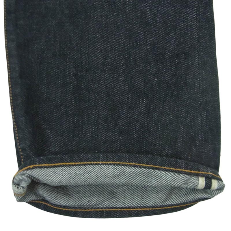 VISVIM 0124105005010 24SS SOCIAL SCULPTURE 20 BLK UNWASHED ボタンフライ 14oz リジッド デニム パンツ 買取実績 画像