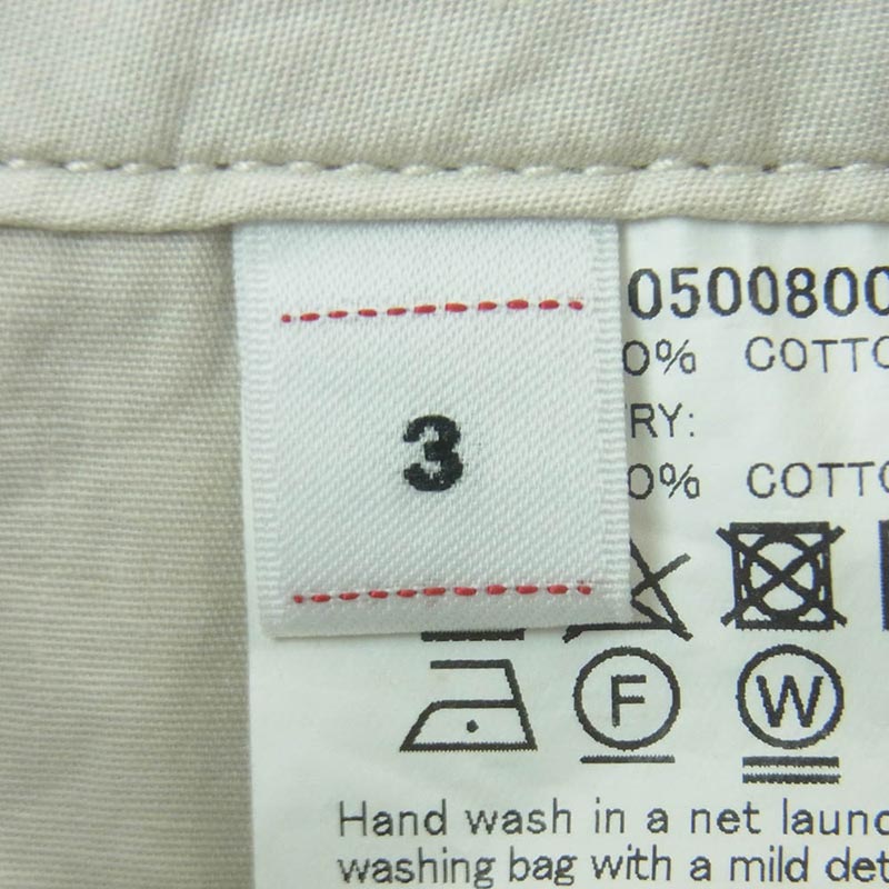 VISVIM 0125105008003 25SS WIDE CHINO SHORTS ワイドチノ ショーツ ハーフ パンツ 買取実績 画像