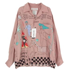 ワコマリア 23AW 23FW-WMS-HI05 World Peace Project 世界平和プロジェクト HAWAIIAN SHIRT L/S 買取実績