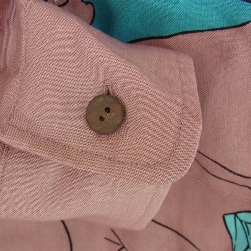 ワコマリア 23AW 23FW-WMS-HI05 World Peace Project 世界平和プロジェクト HAWAIIAN SHIRT L/S 総柄 オープンカラー ハワイアン 長袖 シャツ 買取実績 画像