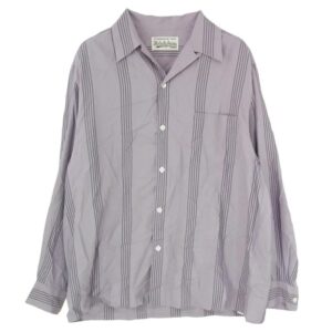 ワコマリア 24SS 24SSE-WMS-OC01 STRIPED OPEN COLLAR SHIRT L/S 買取実績