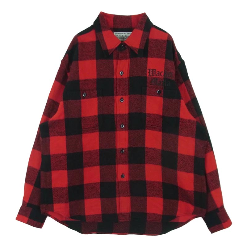 ワコマリア 24SS 24SSE-WMS-RC02 FLANNEL REGULAR COLLAR SHIRT TYPE-2 買取実績