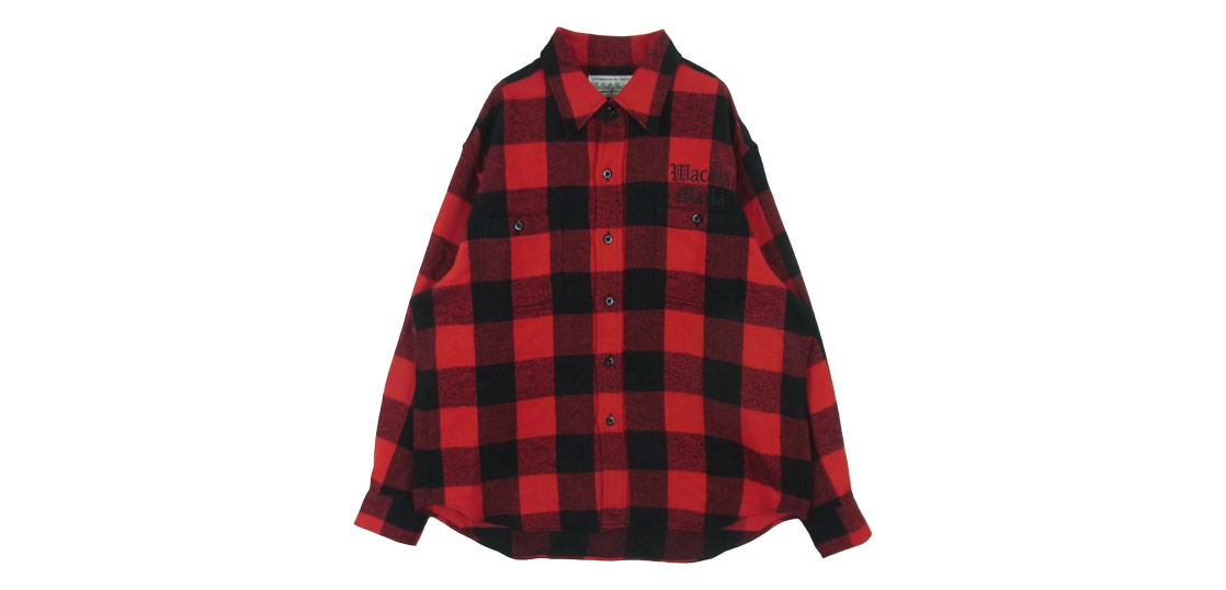 ワコマリア 24SS 24SSE-WMS-RC02 FLANNEL REGULAR COLLAR SHIRT TYPE-2 買取実績