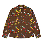 ウォルター・ヴァン・ベイレンドンク floral-print long-sleeve Shirt White 買取 画像