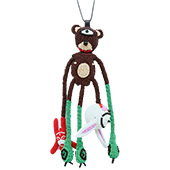 ウォルター・ヴァン・ベイレンドンク Bear Jewel Necklace Brown 買取 画像