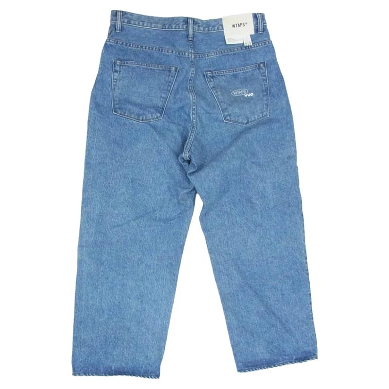 WTAPS 25AW 252WVDT-PTM03 BLUES STRAIGHT / TROUSERS /COTTON. DENIM ストレート トラウザーズ ワイド デニム パンツ 買取実績 画像