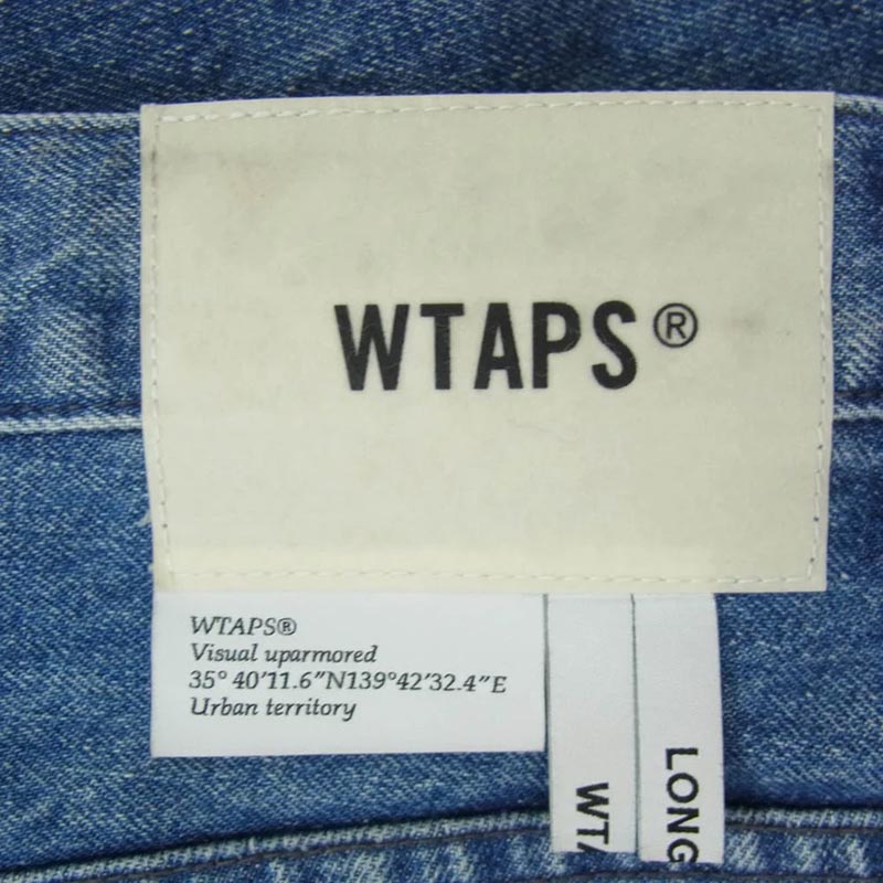 WTAPS 25AW 252WVDT-PTM03 BLUES STRAIGHT / TROUSERS /COTTON. DENIM ストレート トラウザーズ ワイド デニム パンツ 買取実績 画像