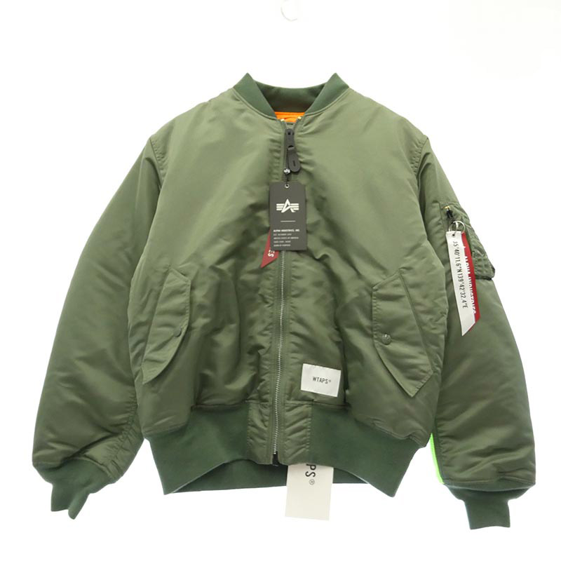 WTAPS 25AW 797-5252036 × ALPHA MA-1 アルファ ブルゾン 中綿 ジャケット 買取実績