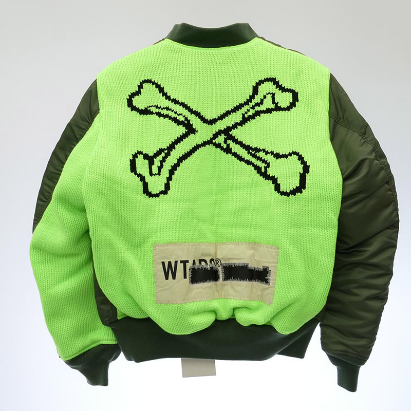 WTAPS 25AW 797-5252036 ×ALPHA MA-1 アルファ ブルゾン 中綿 ジャケット 買取実績 画像