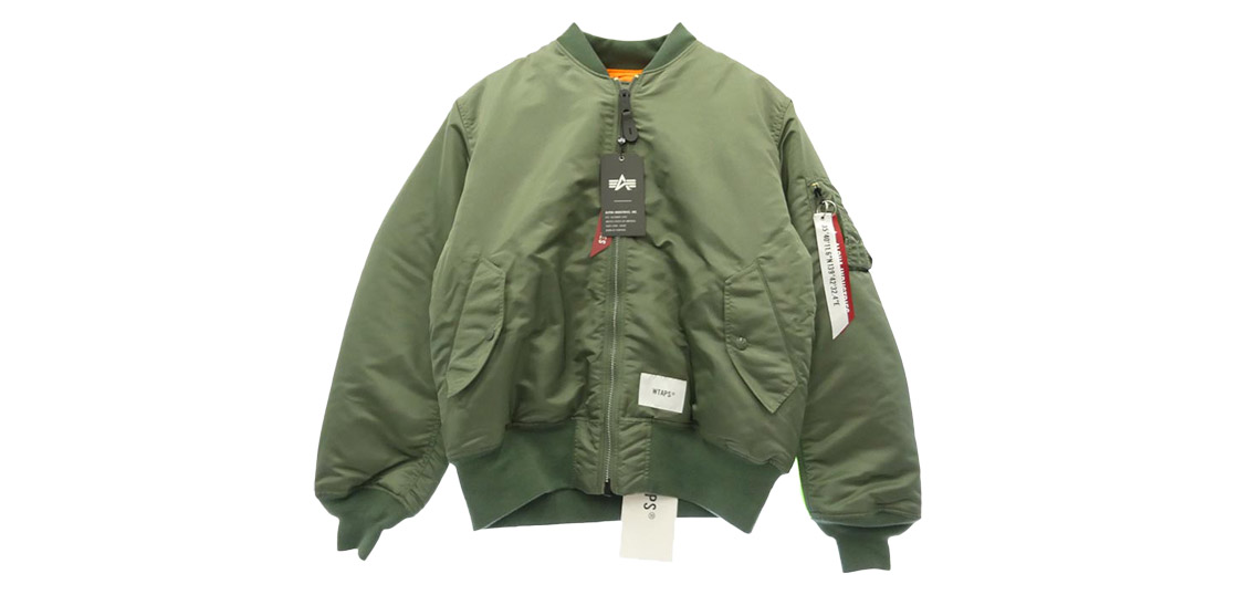 WTAPS 25AW 797-5252036 × ALPHA MA-1 アルファ ブルゾン 中綿 ジャケット 買取実績