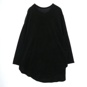 ヨウジヤマモト GA-T06-040 Ground Y COTTON JERSEY HEM ROUND JUMBO T-SHIRT LONG SLEEVES コットン天竺 ヘムラウンド ジャンボ 長袖 Tシャツ 買取実績 画像