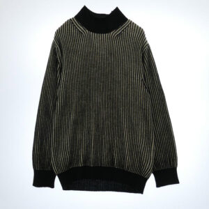 ヨウジヤマモト UM-K13-623 S'YTE 5G BULKY WOOL RIB STITCH OVERSIZED HIGH NECK KNIT サイト ハイネック ニット 買取実績 画像