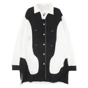 ヨウジヤマモトプールオム HJ-B74-515 BLACK AND WHITE SHIRT 買取実績