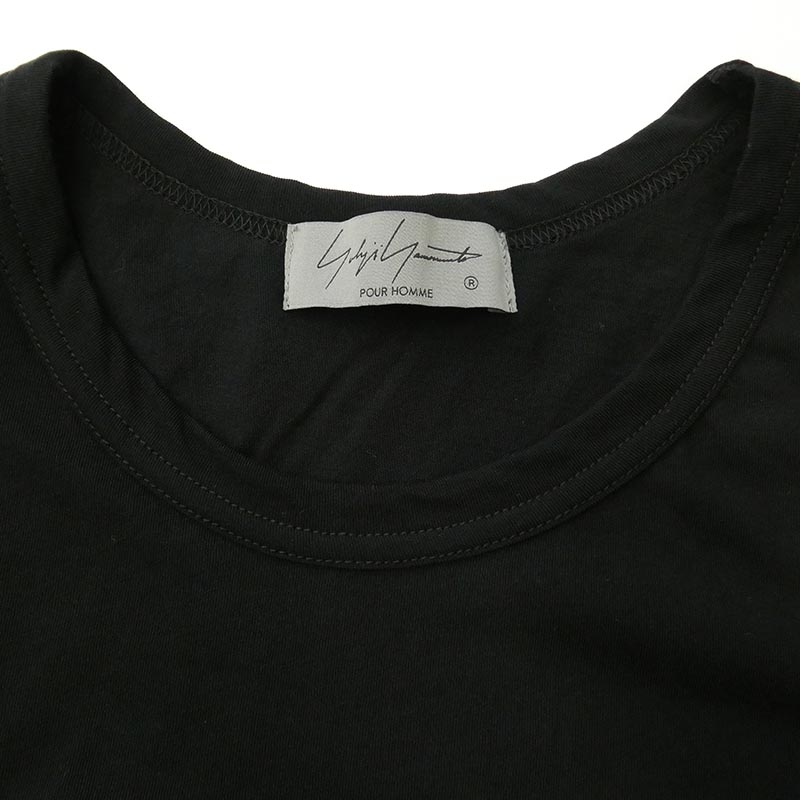 ヨウジヤマモトプールオム HO-T72-085 変形 ポケット デザイン 半袖 Tシャツ カットソー 買取実績 画像
