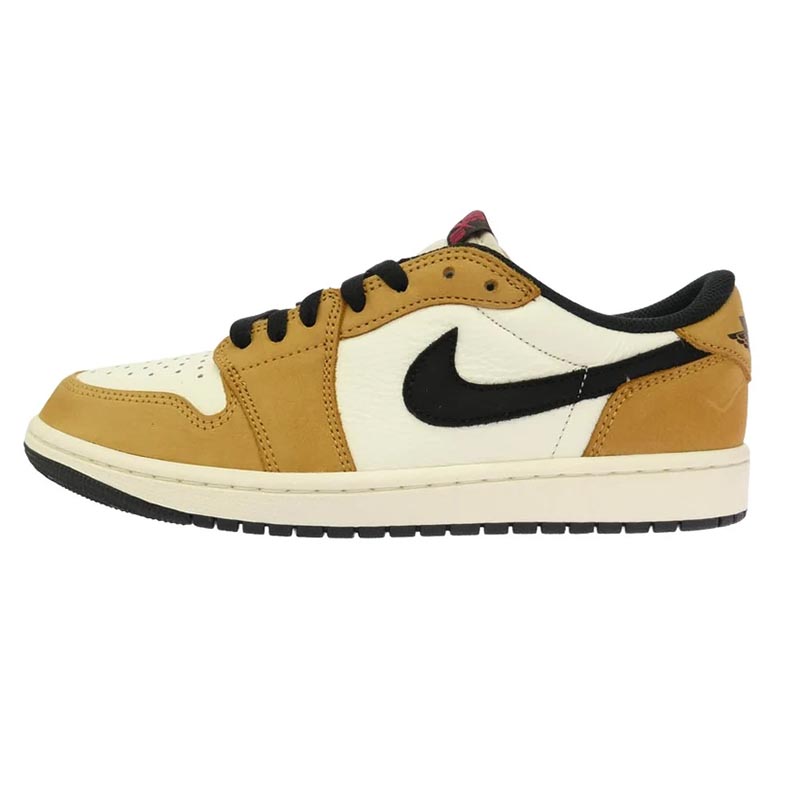 ナイキ CZ0790-107 Air Jordan 1 Low OG Rookie of the Year Sail and Golden Harvest AJ1 買取実績