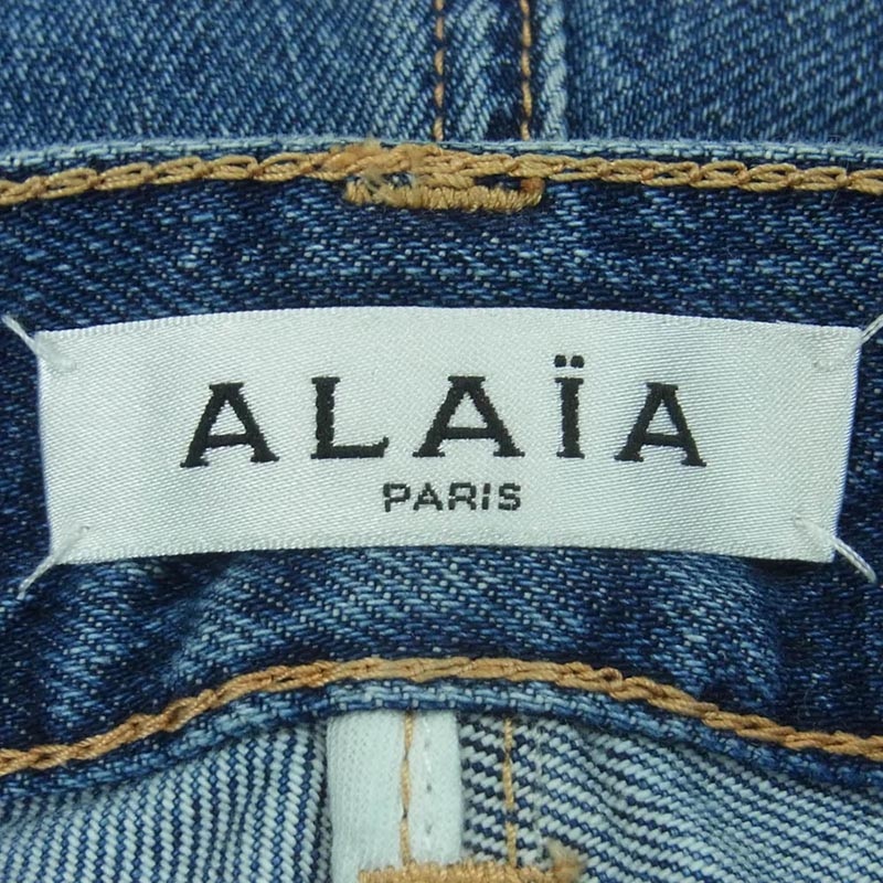 アライア AA9P00812T441 LOVER JEANS ラバー ジーンズ DENIM BLUE デニム パンツ 買取実績 画像