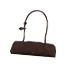 LE TECKEL MEDIUM BAG IN NUBUCK BROWN GOLD 画像