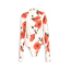 SECONDSKIN PRINTED BODYSUIT PINK RED 画像