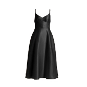 ALBERTA FERRETTI アルベルタ フェレッティ Silk organza dress 画像