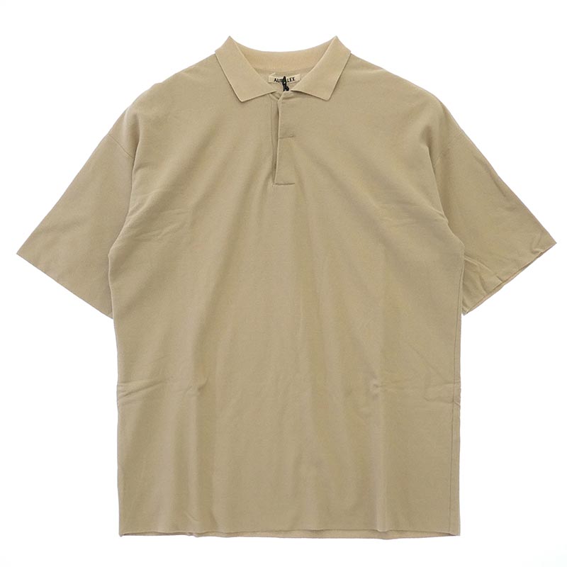 オーラリー 20SS A20SP02KN HARD TWIST AMUNZEN KNIT POLO 買取実績