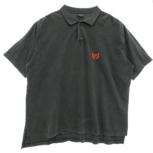 バレンシアガ 25SS 828531 TSVC7 Laurel Solid S/S Polo Shirt ローレル クラシック BBロゴ刺繍 半袖 ポロシャツ 買取実績 画像