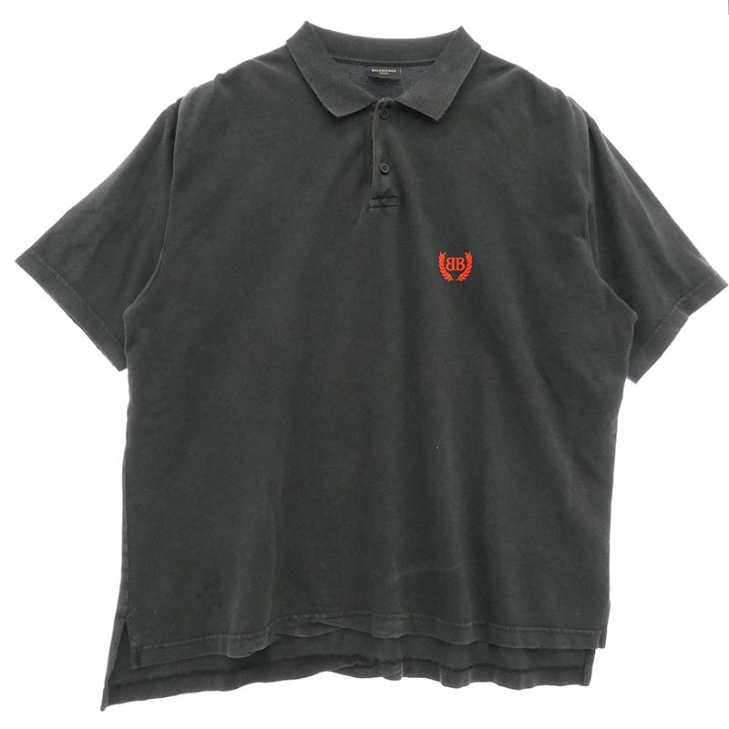 バレンシアガ 25SS 828531 TSVC7 Laurel Solid S/S Polo Shirt 買取実績