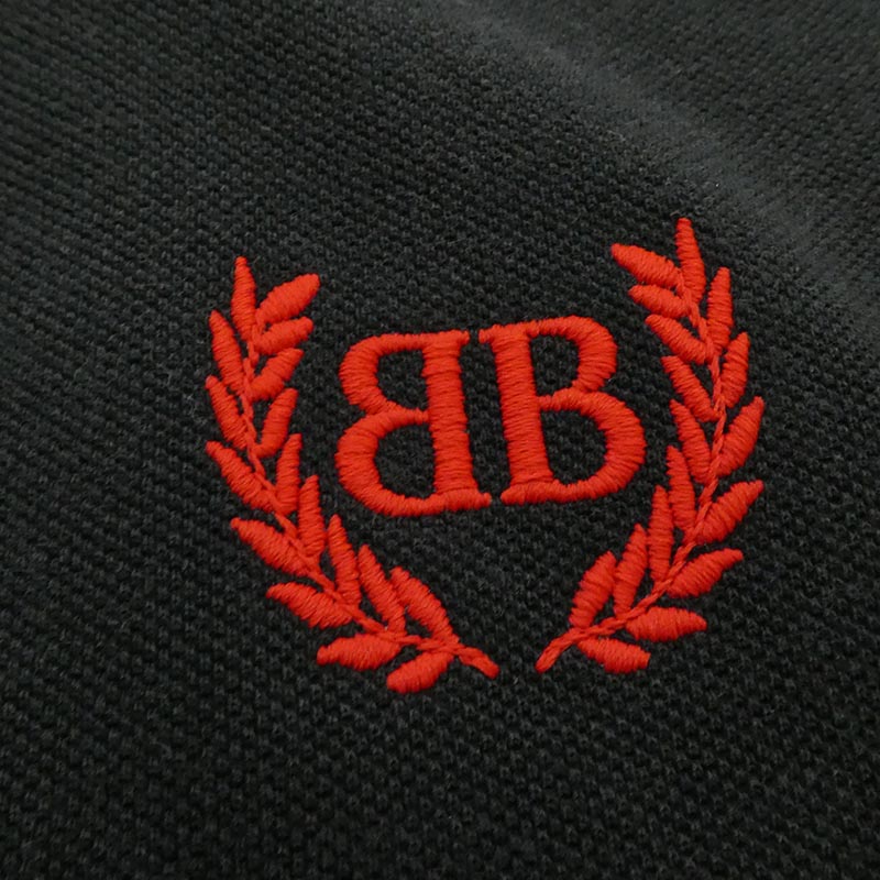 バレンシアガ 25SS 828531 TSVC7 Laurel Solid S/S Polo Shirt ローレル クラシック BBロゴ刺繍 半袖 ポロシャツ 買取実績 画像