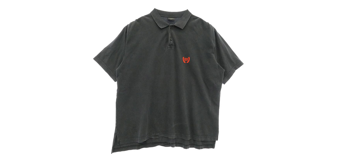 バレンシアガ 25SS 828531 TSVC7 Laurel Solid S/S Polo Shirt 買取実績