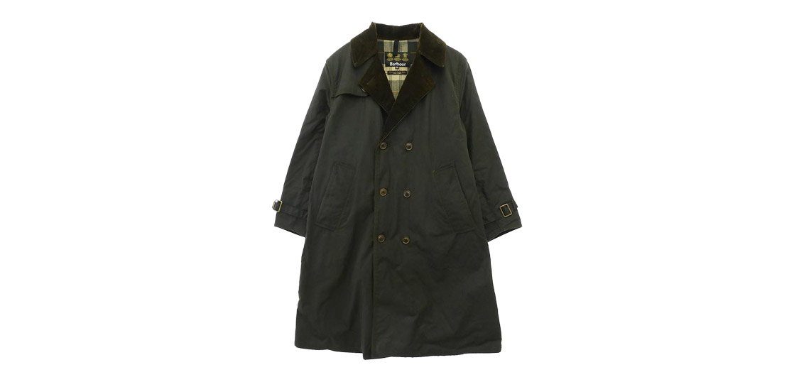 バブアー 1602333 WAX TRENCH COAT 買取実績