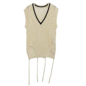 ビューティフルピープル 1545210001 double-end cotton wool linen lace top 買取実績