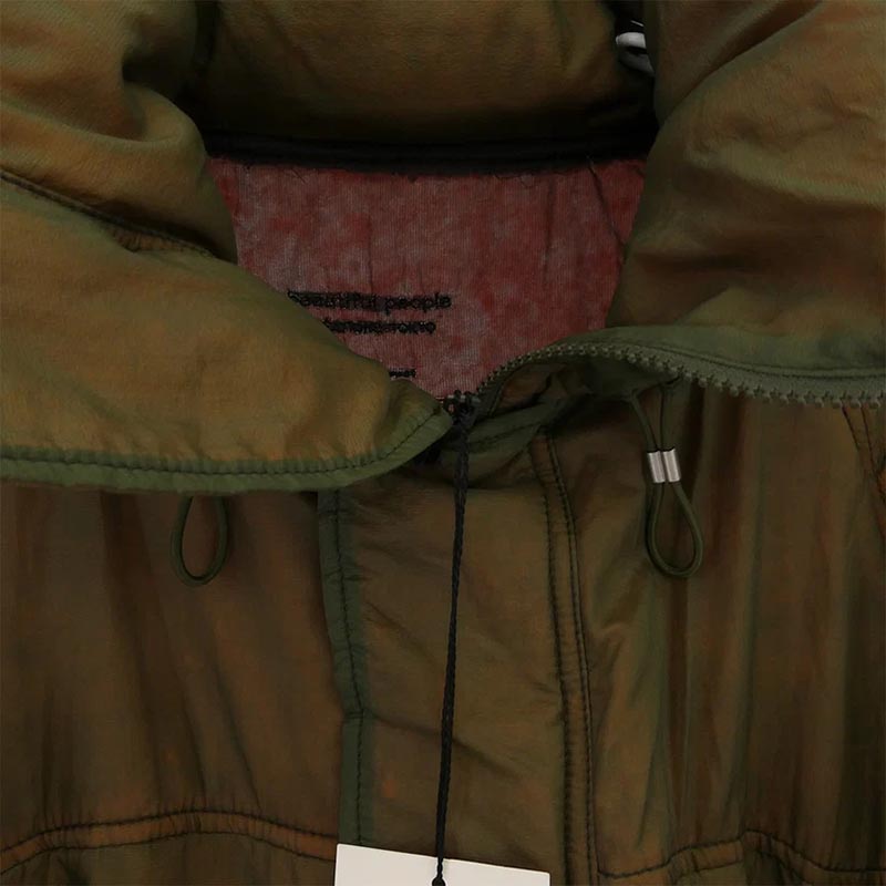 ビューティフルピープル 25AW 1545102007 nylonrip dyedpadding monsterparka blouson 中綿 モンスターパーカー リバーシブル ブルゾン 買取実績 画像