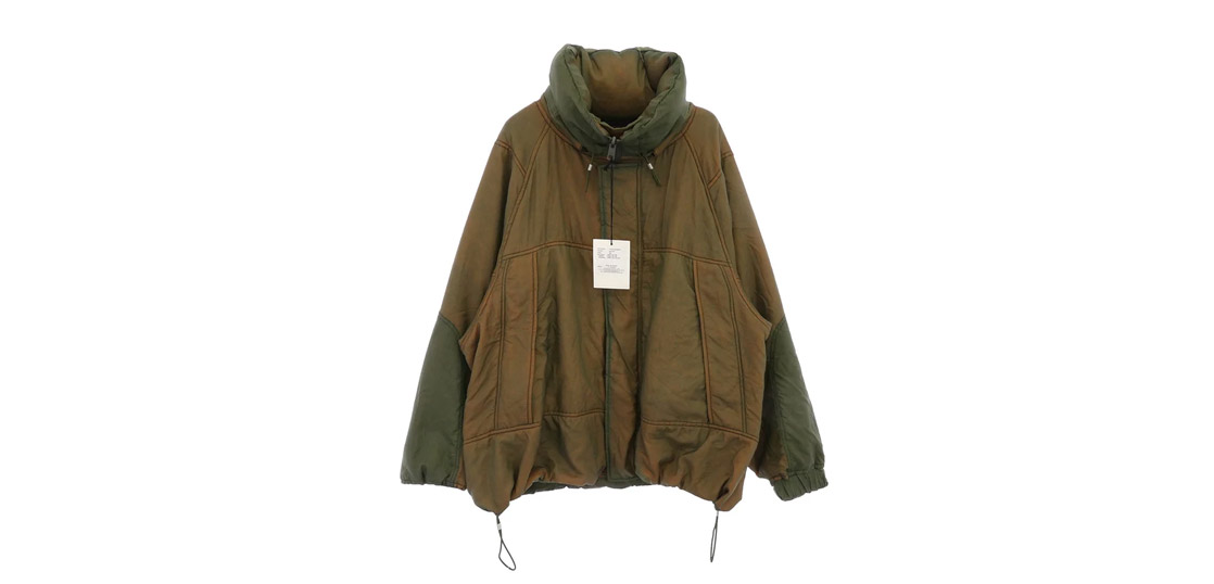 ビューティフルピープル 25AW 1545102007 nylonrip dyedpadding monsterparka blouson 買取実績