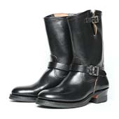 ビルトバック Lot.444 Engineer Boots Horsebutt Black 画像