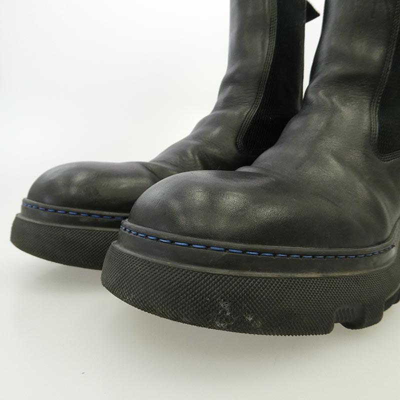 バーバリー 8076670 Creeper Chelsea Boot クリーパー チェルシー サイドゴア ブーツ 買取実績 画像