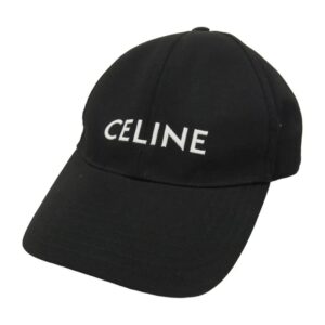 セリーヌ 2AUA1242N Logo embroidered baseball cap 買取実績
