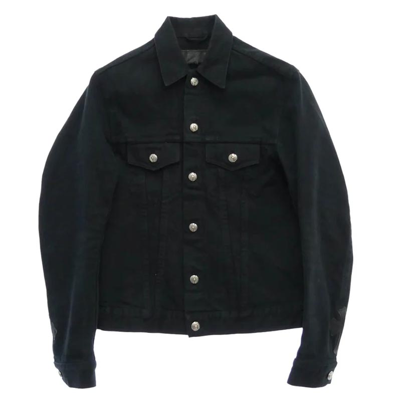 クロムハーツ(原本無) BLACK DENIM JACKET CROSS PATCH 買取実績