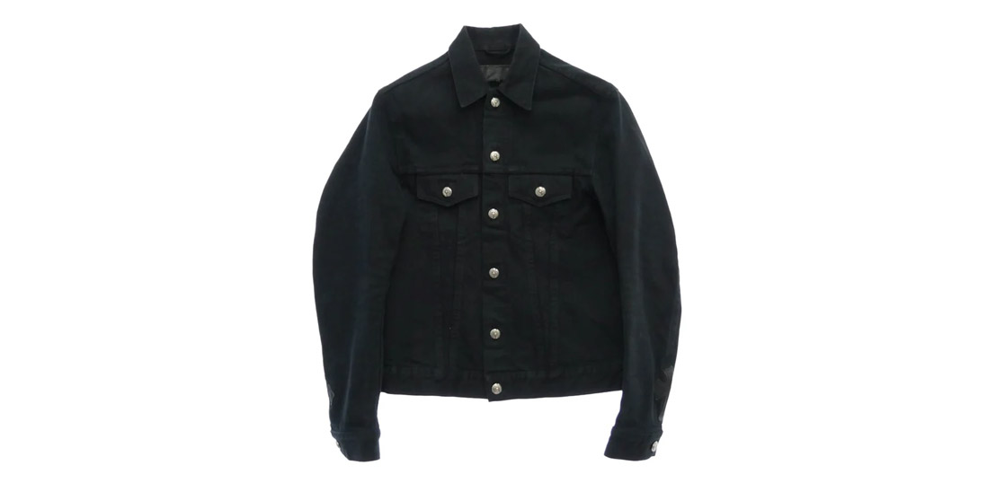 クロムハーツ（原本無） BLACK DENIM JACKET CROSS PATCH  買取実績