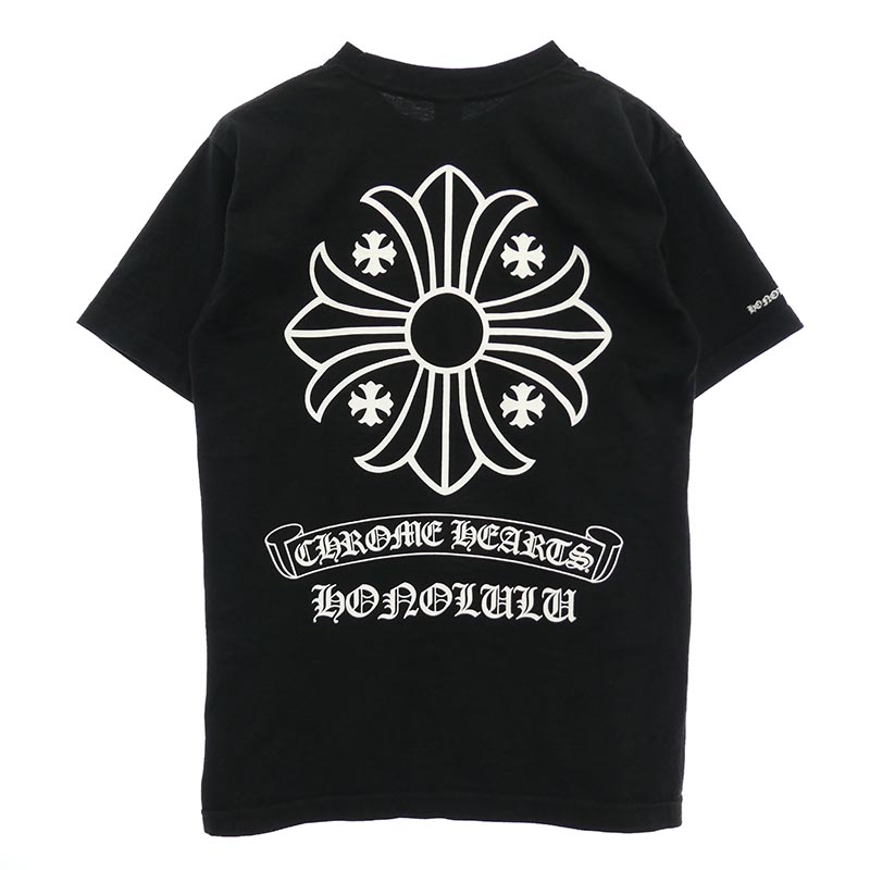 クロムハーツ(原本無) Honolulu Exclusive CH Plus Print Pocket Short Sleeve T-Shirt ホノルル限定 CHプラス プリント ポケット 半袖 Tシャツ 買取実績 画像