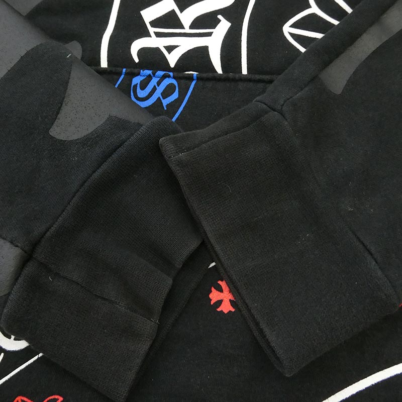 クロムハーツ(原本無) STENCIL HOODIE ステンシル プリント フーディ スウェット パーカー 買取実績 画像