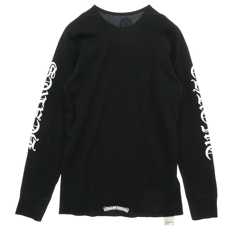 クロムハーツ（原本無） TSHIRT-LS-THERMAL LS 袖ロゴプリント サーマル 長袖 カットソー 買取実績 画像